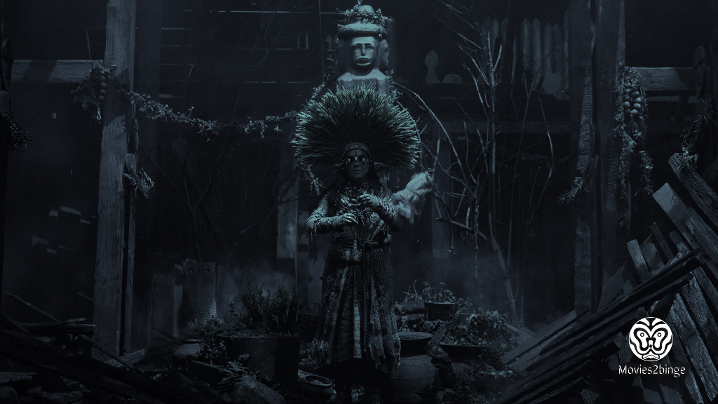 Why does Amleth have divine help to defeat Fjolnir?